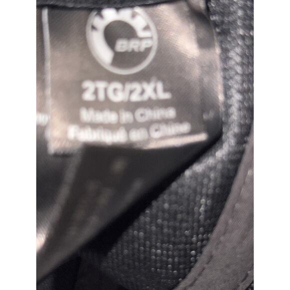 Brand New BRP Heathered Grey Flex Fit Cap Hat Ski-Doo Curved Brim Casquette Flex - Picture 3 of 6